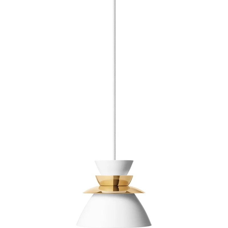SUNDOWNER PENDANT 175 Hvid/Messing 201017517