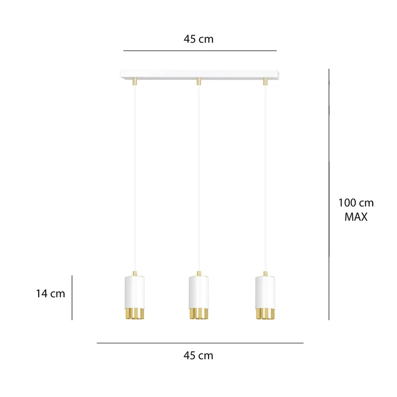 Fumiko 3 Wh/Gold
