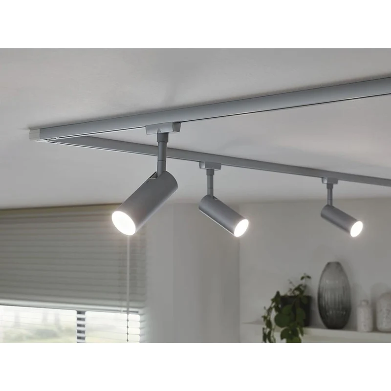 U-Rail LED Schienenspot Tubo Chrom-Matt