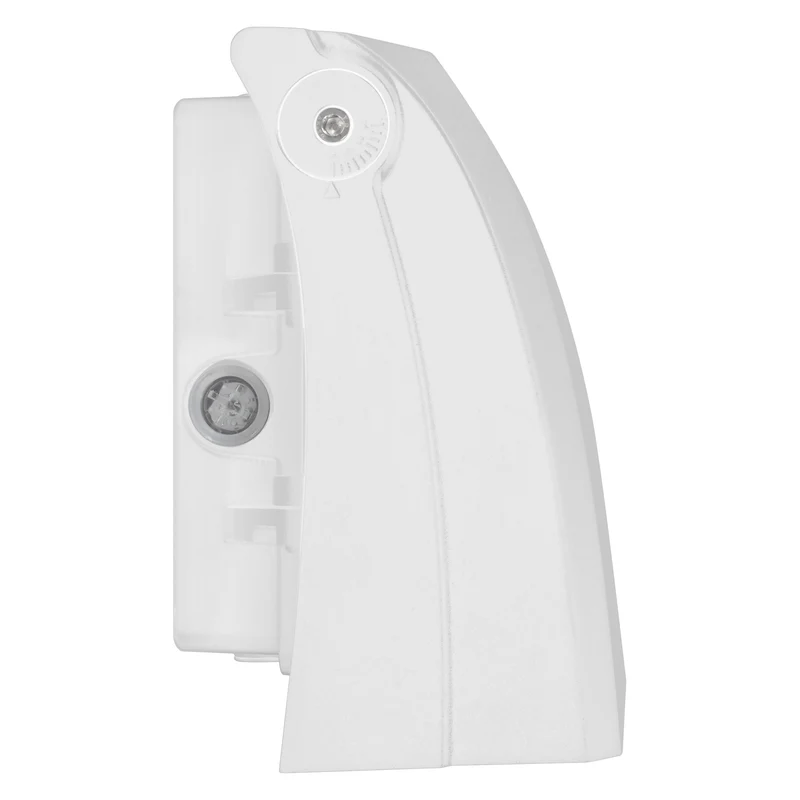 LEDVANCE Dual Selectable Slim LED Wall Pack, 10/20/30W, Dimmable, 3 CCT Selectable 3000/4000/5000K, 80 CRI, Photocell, White