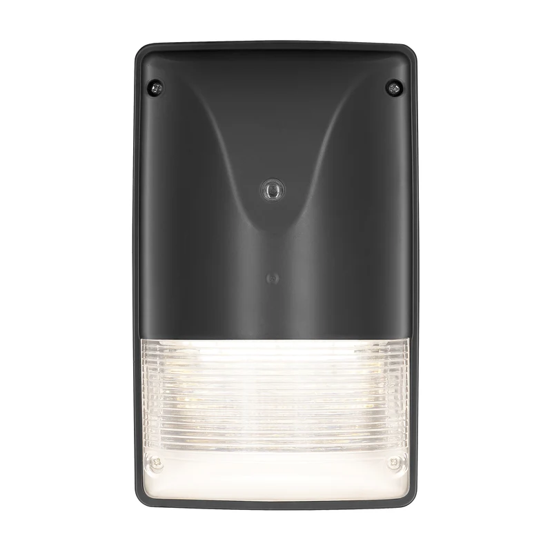 LEDVANCE Mini Wall Pack LED Luminaire, Non-cutoff, 10/20/30W, 120-347V, Dimmable, 80 CRI, 3000/4000/5000K, Photocell, Black