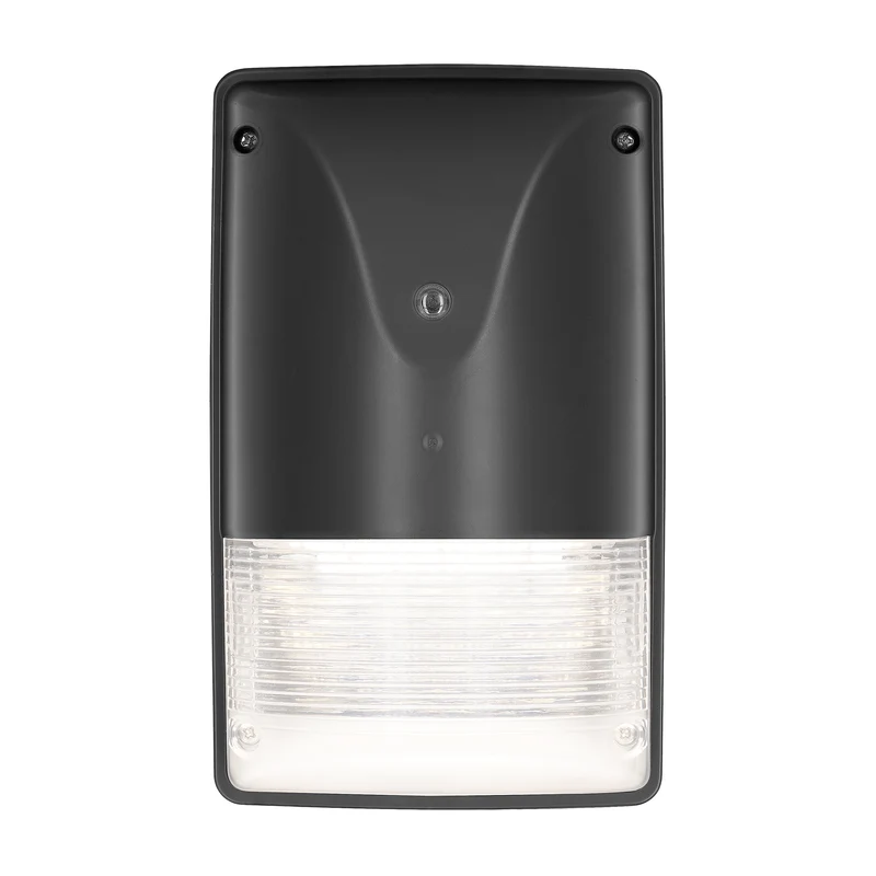 LEDVANCE Mini Wall Pack LED Luminaire, Non-cutoff, 10/20/30W, 120-347V, Dimmable, 80 CRI, 3000/4000/5000K, Photocell, Black