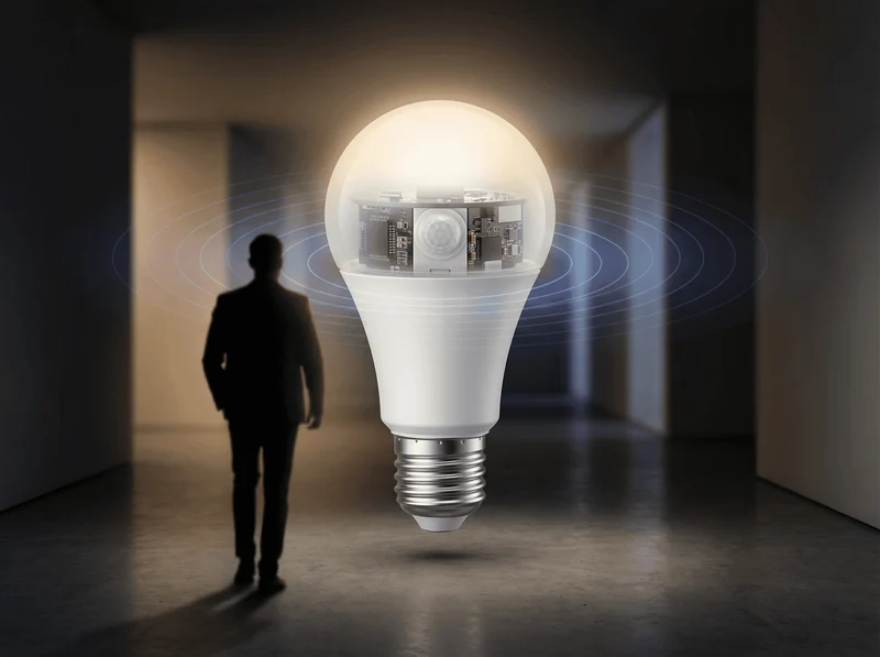 Ampoule Détecteur de Mouvement LED 16W E27