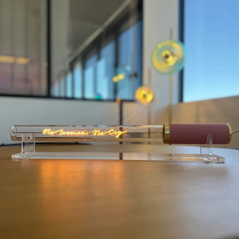 Ampoule décorative LED “No Woman No Cry” – Message In The Tube