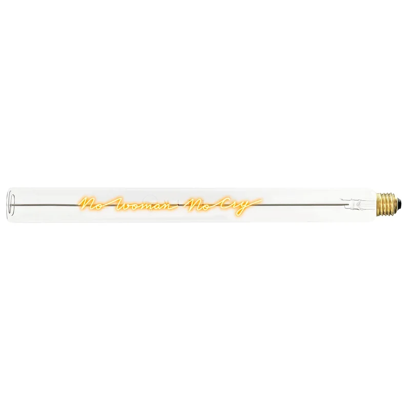 Ampoule décorative LED “No Woman No Cry” – Message In The Tube