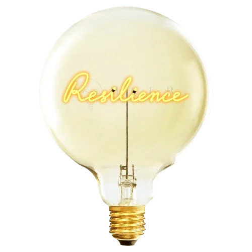 Ampoule décorative LED “Resilience” – Message In The Bulb