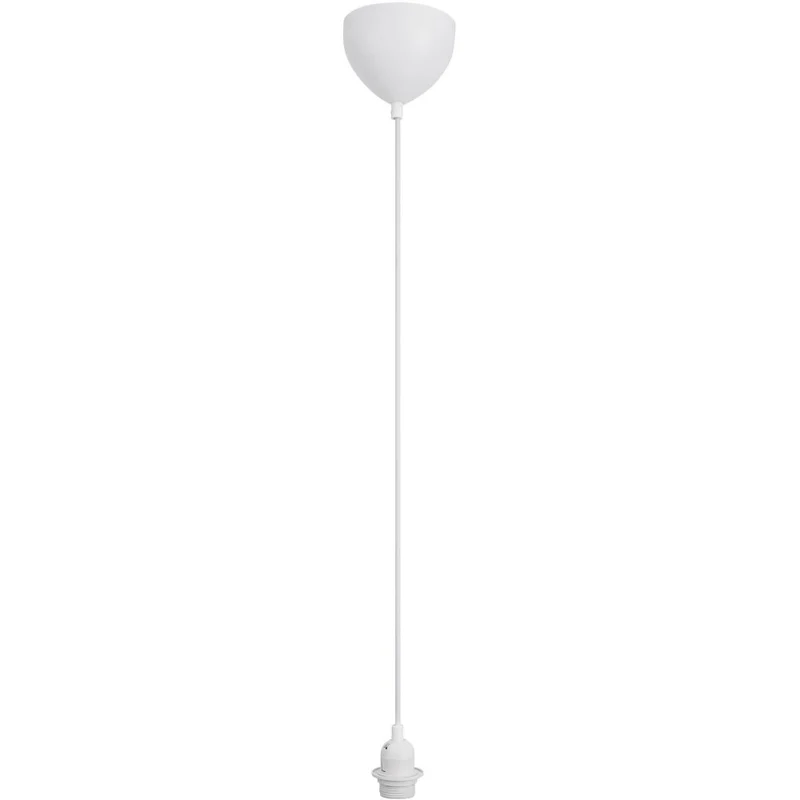 Pendelophæng E27 - Hvid, 2 m Ledning (Nordlux)