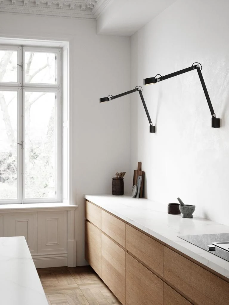 NOBU BORDLAMPE - VÆGLAMPE LED SORT 2120405003