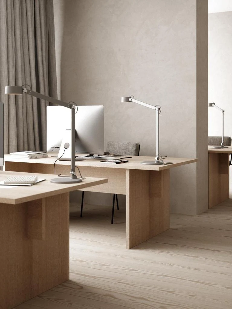 NOBU BORDLAMPE LED GRÅ 2120405010