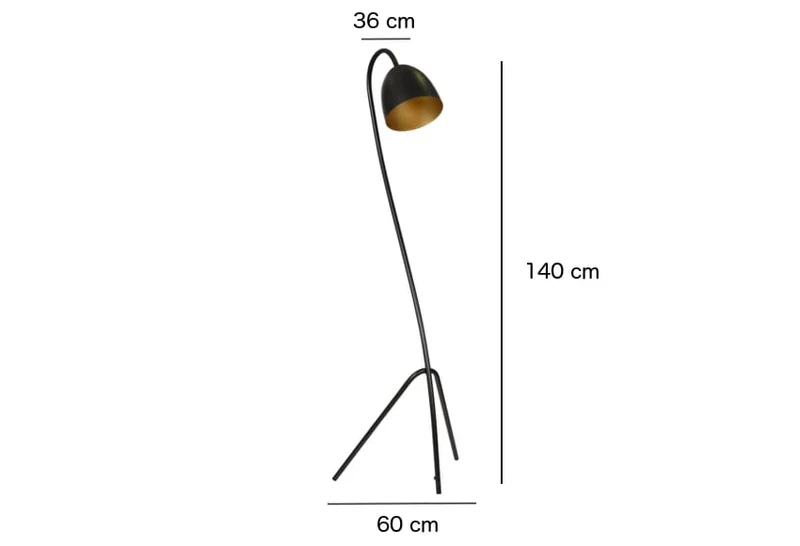 Lampadaire Trepieds