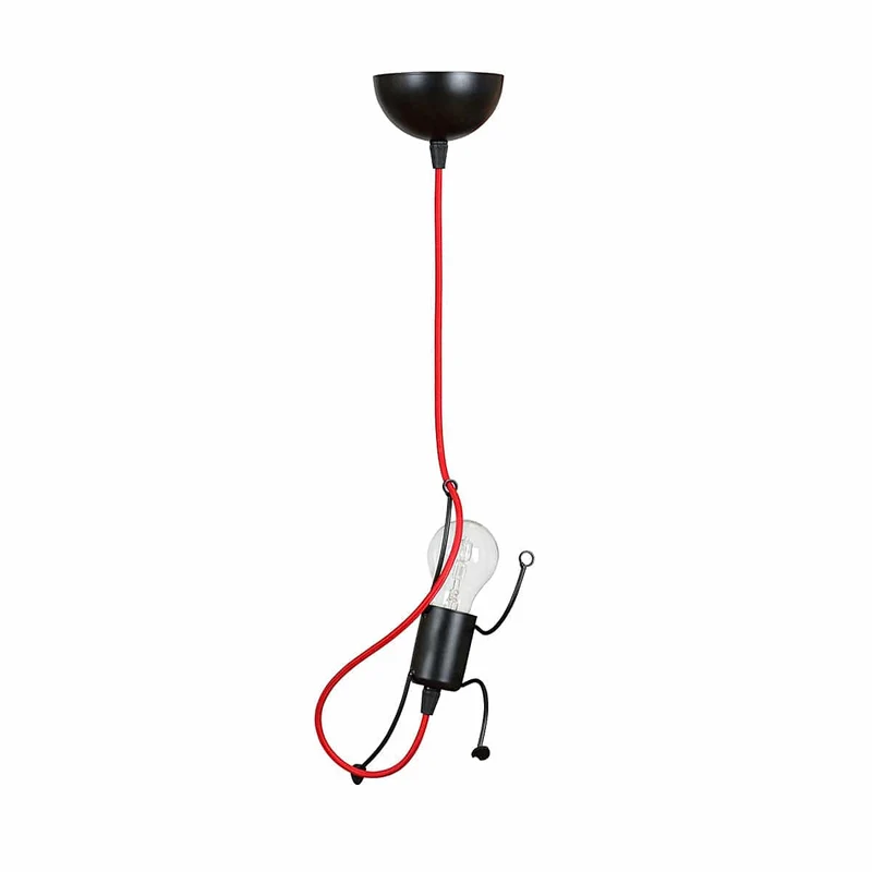 Luminaire Suspension Fil Rouge