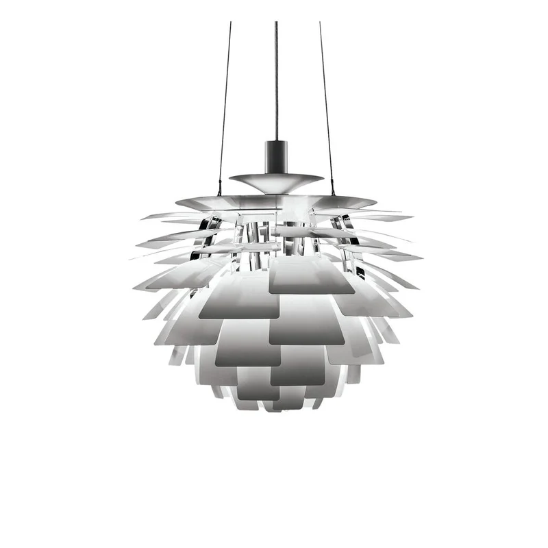 PH Artichoke "Koglen" Ø600 - Pendel LED 2700K - Rustfri Stål
