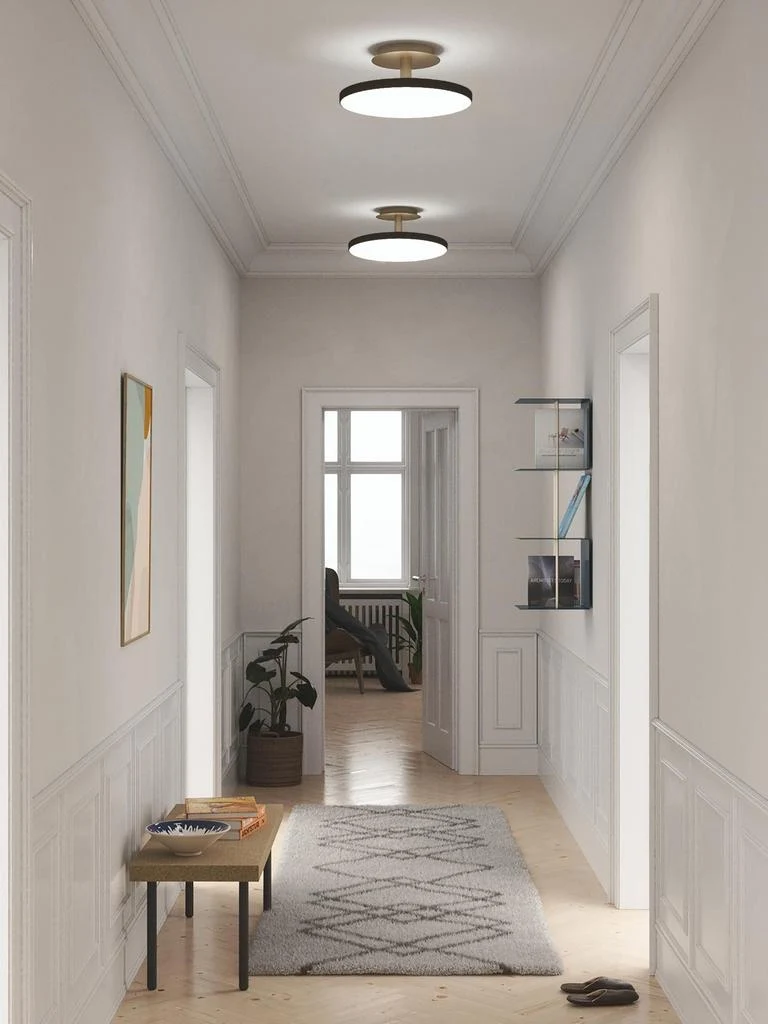 Asteria Up Medium - UMAGE (Sort, LED Plafond)