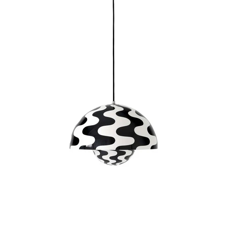 FLOWERPOT VP7 - PENDEL - SORT/HVID
