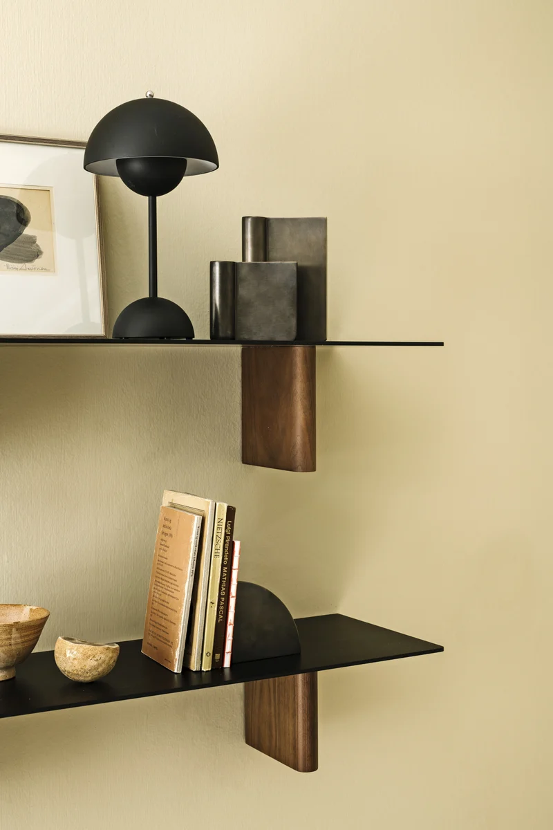FLOWERPOT VP9 - PORTABLE BORDLAMPE - MAT SORT