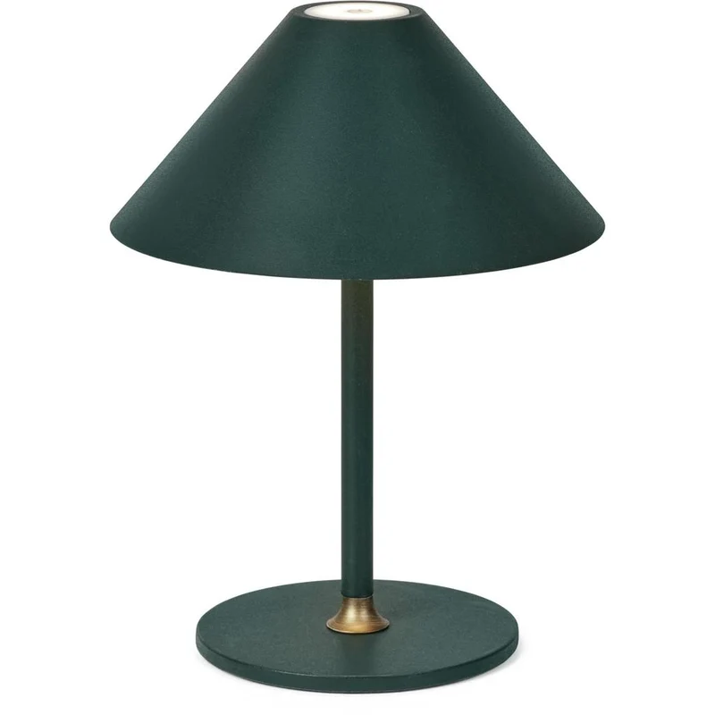 HYGGE MØRKEGRØN BATTERI BORDLAMPE 800827