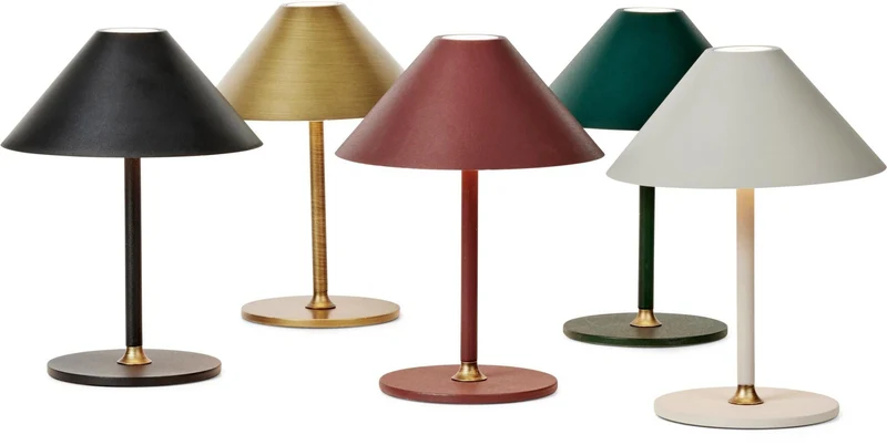 HYGGE ANTIQUE MESSING BATTERI BORDLAMPE 800841
