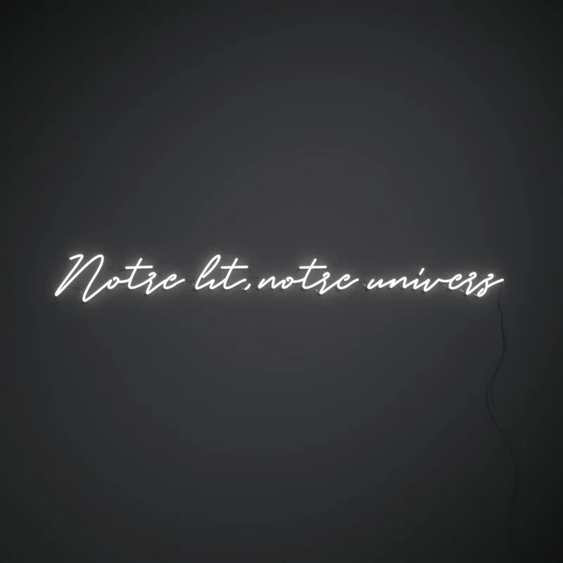 Notre lit, notre univers