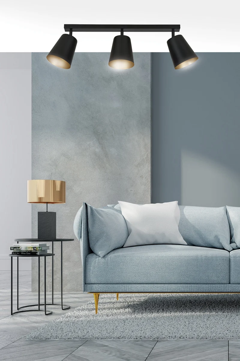 Plafonnier E27 3 Ampoules