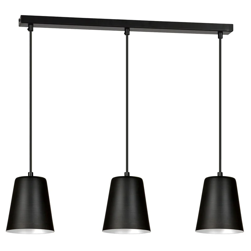 Suspension Industrielle 3 Ampoules