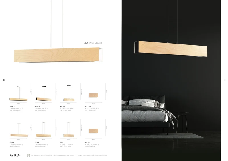 Suspension Blanc Bois