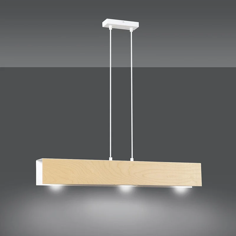 Suspension Luminaire Bois Design