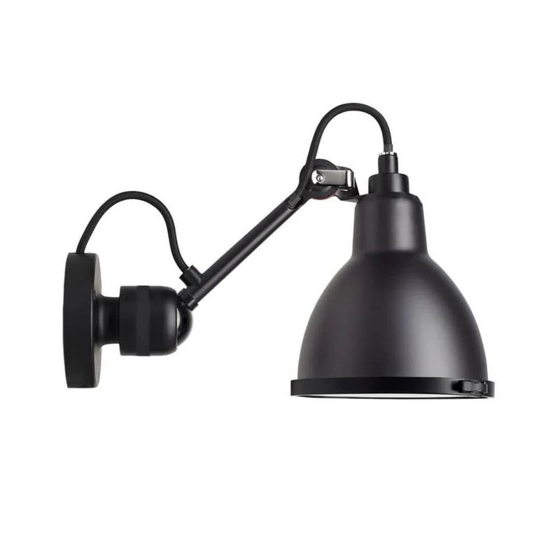Lampe Gras No. 304 Badeværelse Væglampe - Sort / IP64