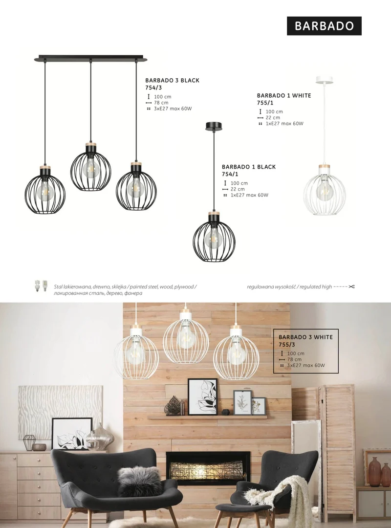 Suspension Rustique