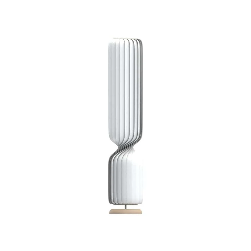 TR41 Gulvlampe - Hvid Polykarbonat / Nonwoven, H 127 cm | Tom Rossau