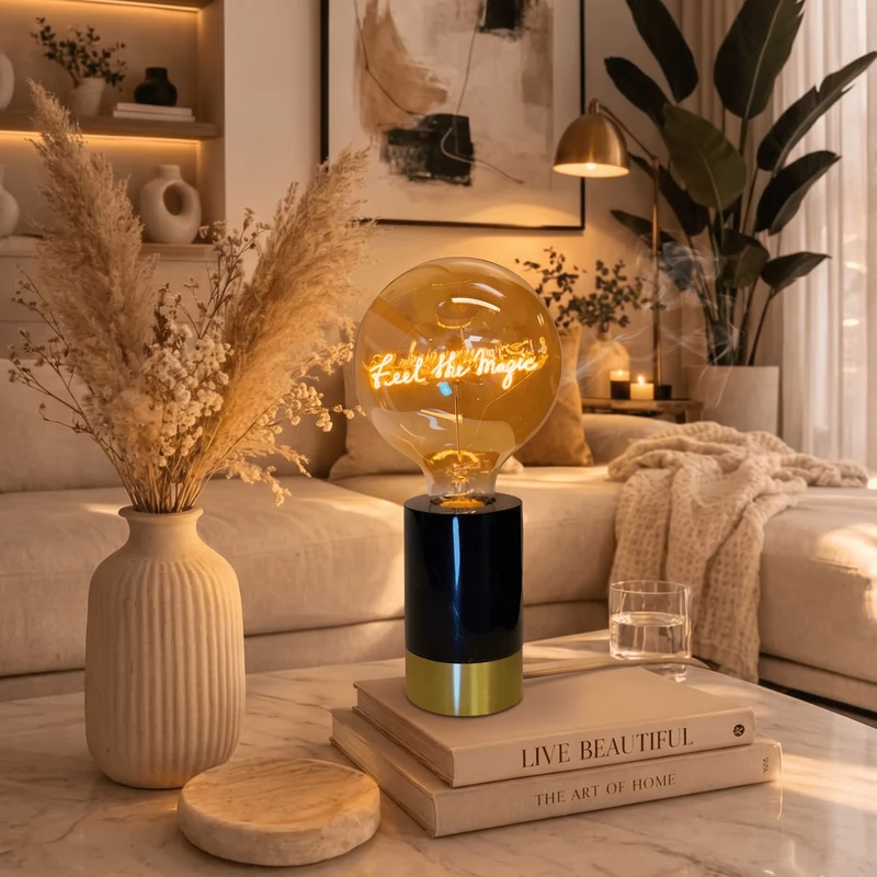 Ampoule décorative LED “Feel The Magic” – Message In The Bulb