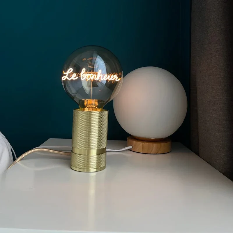 Ampoule décorative LED "Le Bonheur" - Message In The Bulb