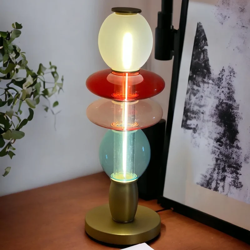 Lampe de table Léonor - Verre soufflé