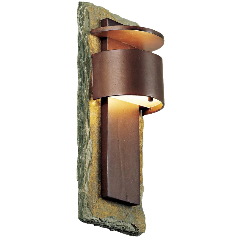 Kembra Slate Copper 19high Outdoor Wall Sconce