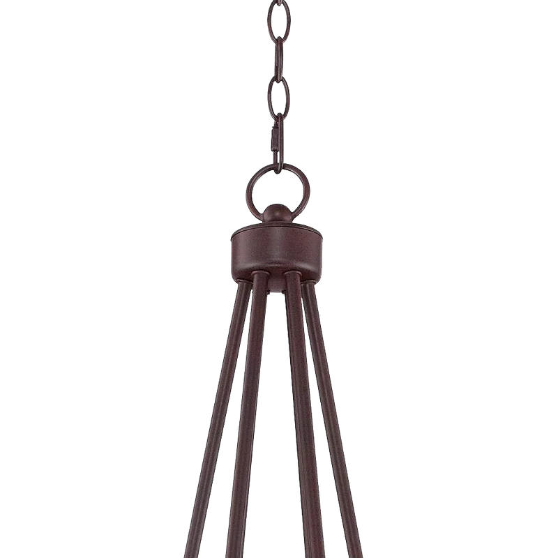 Fairport 6 Light 28wide Bronze Chandelier