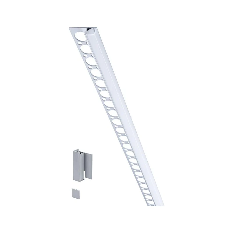 LumiTiles LED Strip Profil Frame 1m Alu-Eloxiert Satin