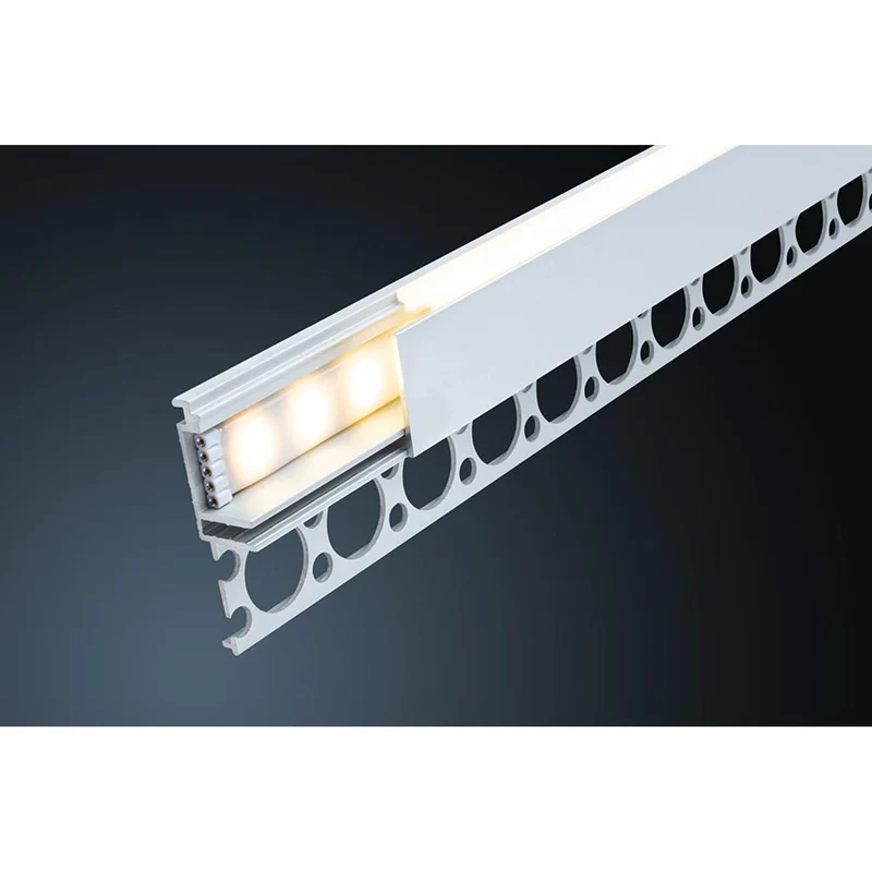 LumiTiles LED Strip Einbauprofil Top 1m Alu-Matt