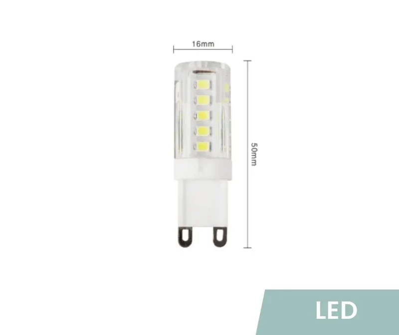 Ampoule G9 LED 4W 330 Lumens (Équivalent 35W)