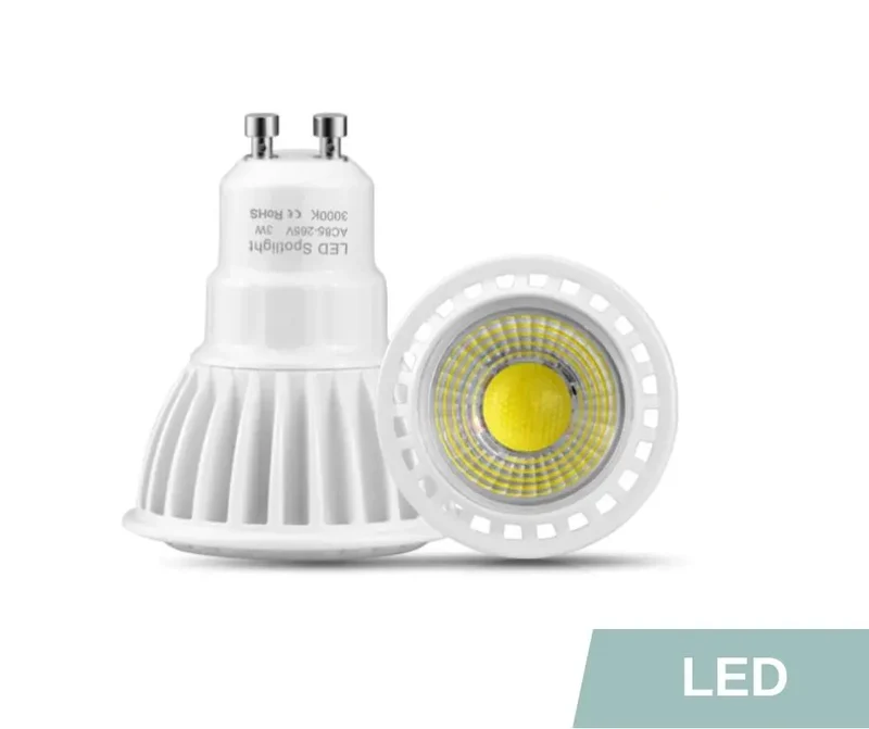 Spot LED encastrable GU10 7W (Équivalent 55W)