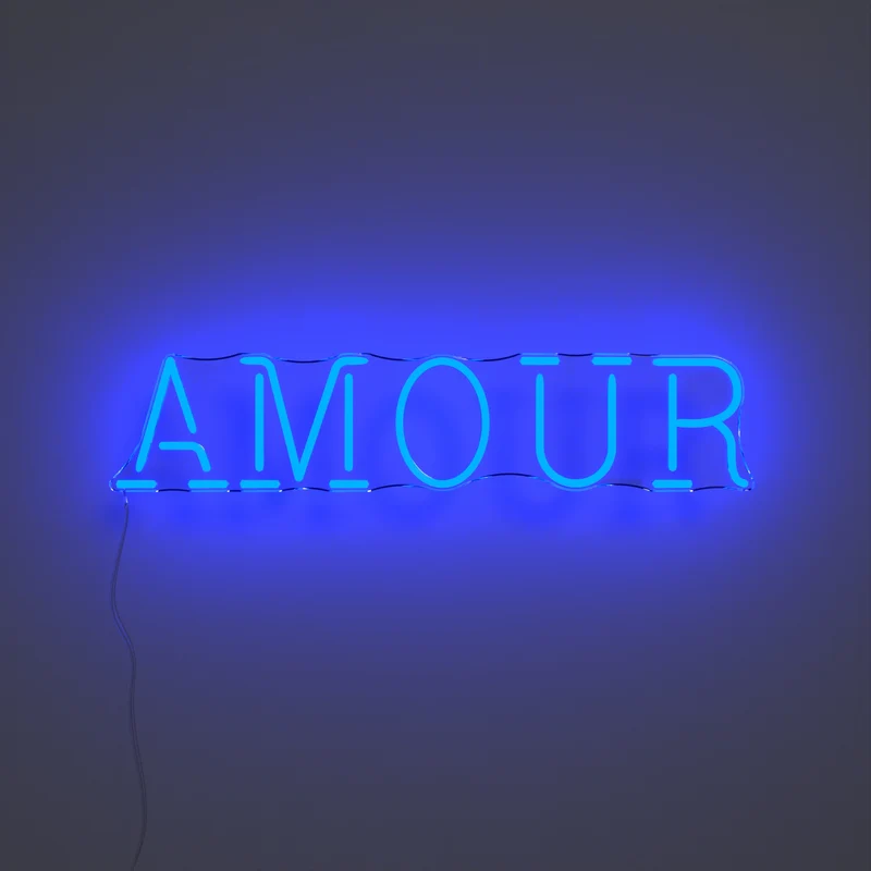 Amour, signe en néon LED