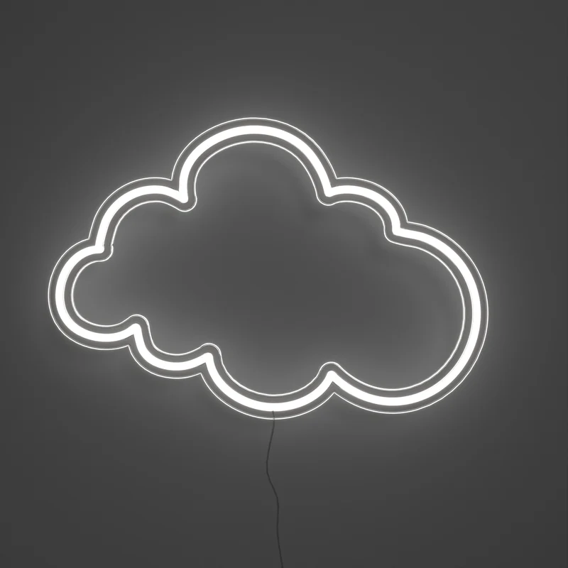 Cloud, signe en néon LED