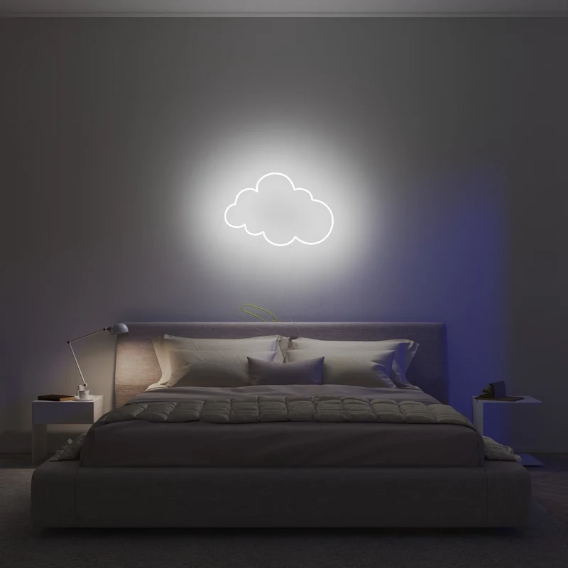 Cloud, signe en néon LED