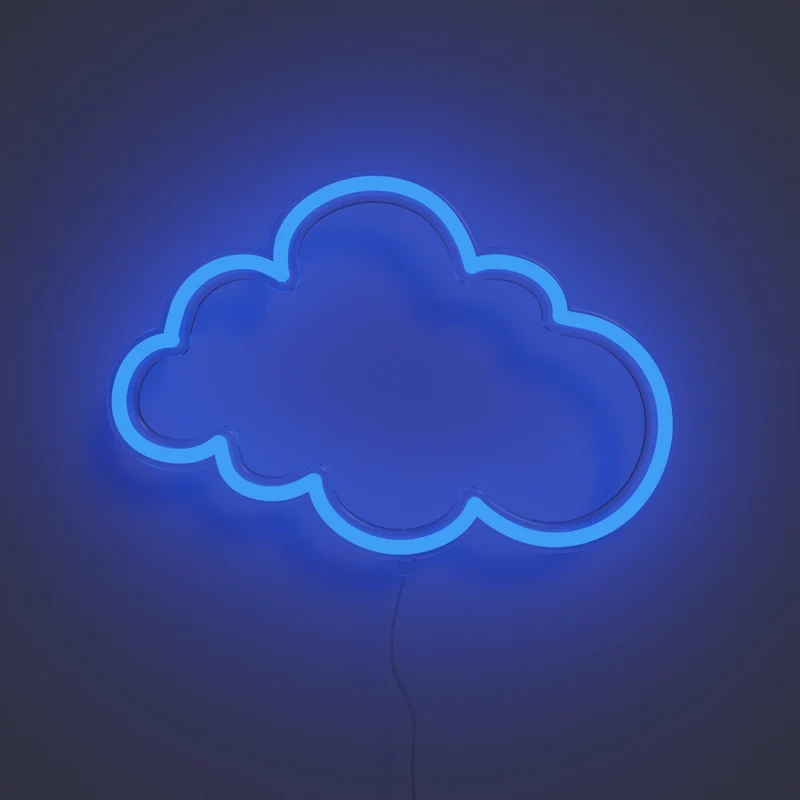 Cloud, signe en néon LED