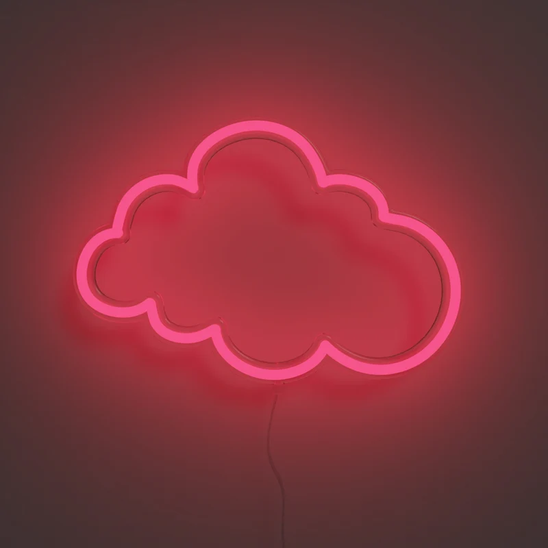 Cloud, signe en néon LED