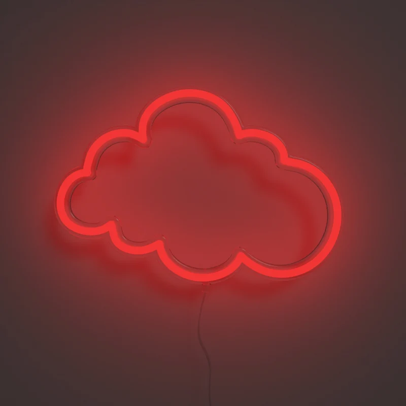 Cloud, signe en néon LED