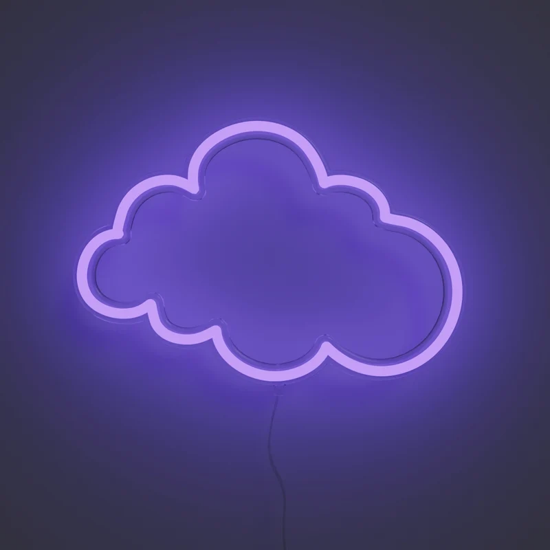 Cloud, signe en néon LED
