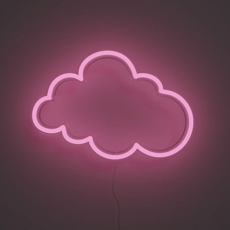 Cloud, signe en néon LED