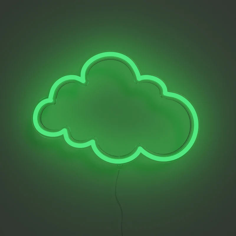 Cloud, signe en néon LED
