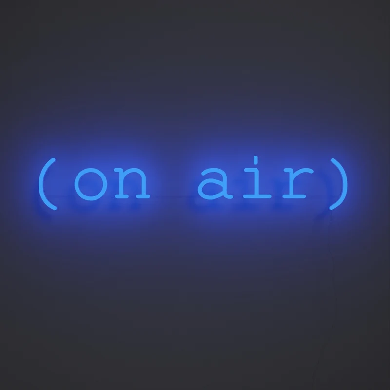 On air, signe en néon LED
