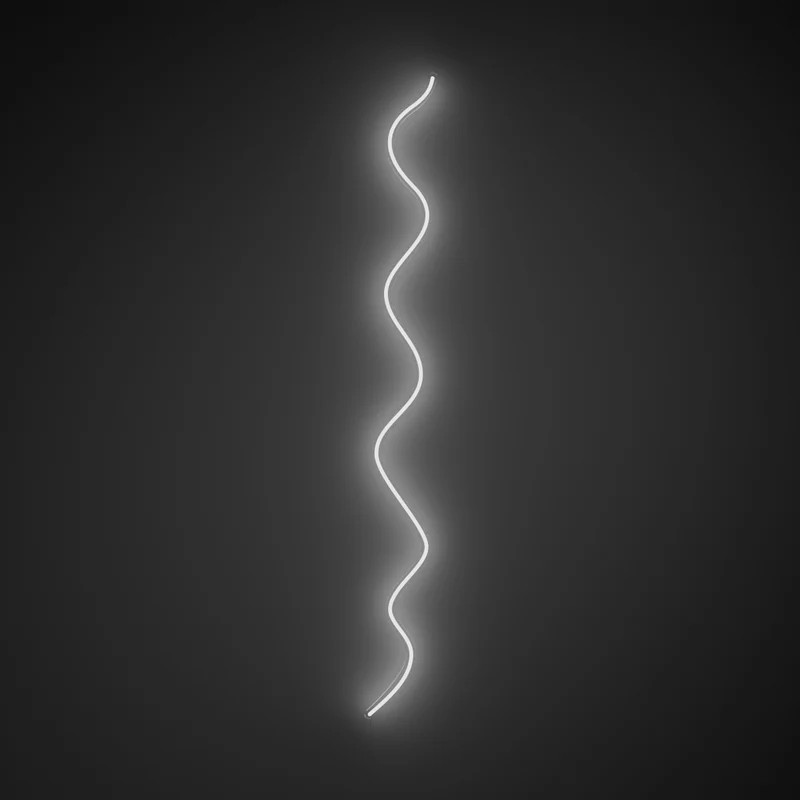 Squiggle by 2LG, signe en néon LED