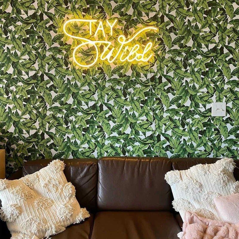 Stay Wild - signe en néon LED